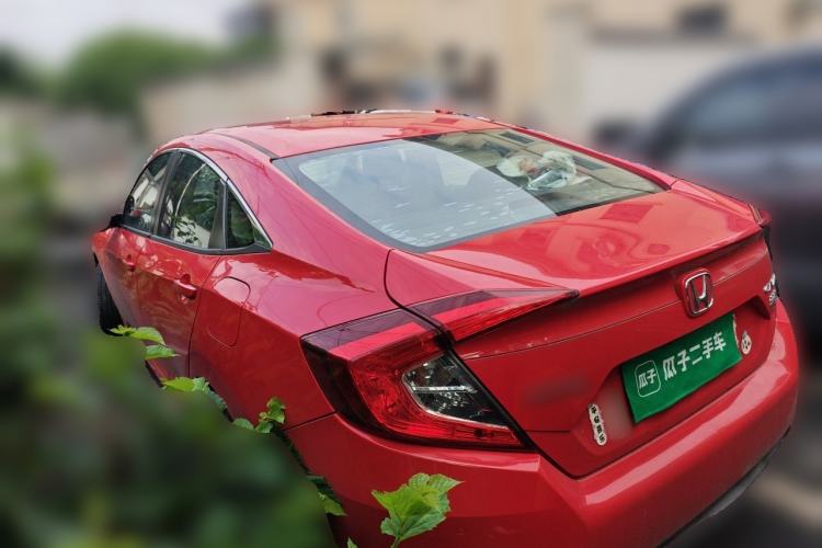 Used Honda Civic 2019 220TURBO CVT Dynamic Edition China V Rear Left 45 Deg