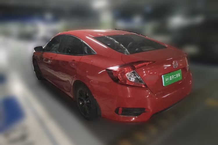 Used Honda Civic 2019 220TURBO CVT Dynamic Edition China VI Rear Left 45 Deg