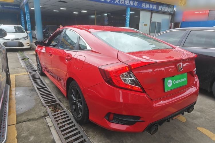 Used Honda Civic 2019 220TURBO CVT Dynamic Edition China VI Rear Left 45 Deg