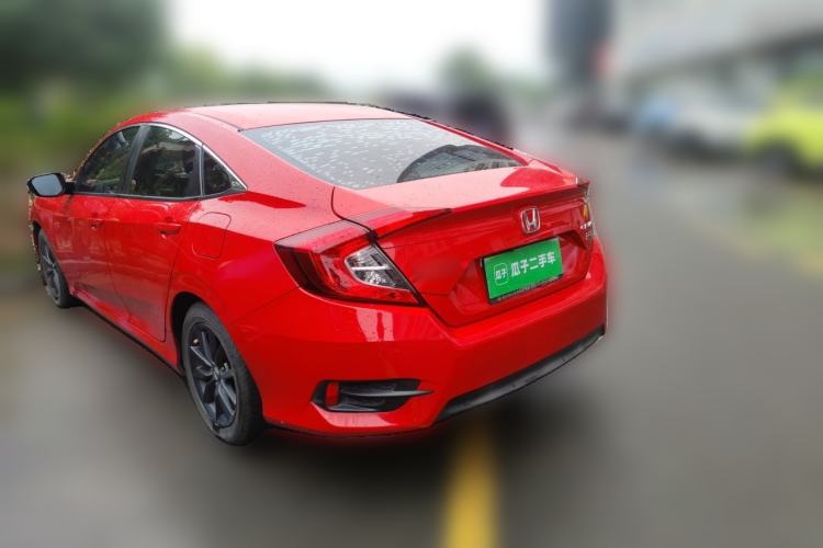 Used Honda Civic 2019 220TURBO CVT Dynamic Edition China VI Rear Left 45 Deg