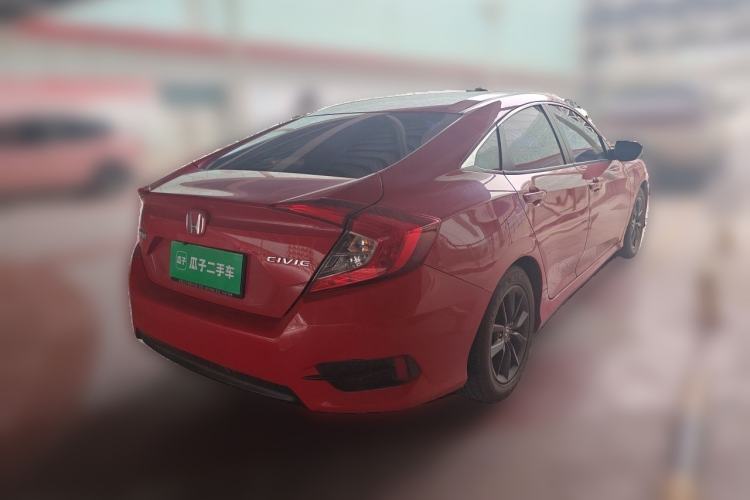 Used Honda Civic 2019 220TURBO CVT Dynamic Edition China VI Rear Right 45 Deg