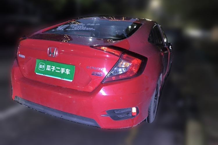 Used Honda Civic 2019 220TURBO CVT Dynamic Edition China V Rear Right 45 Deg