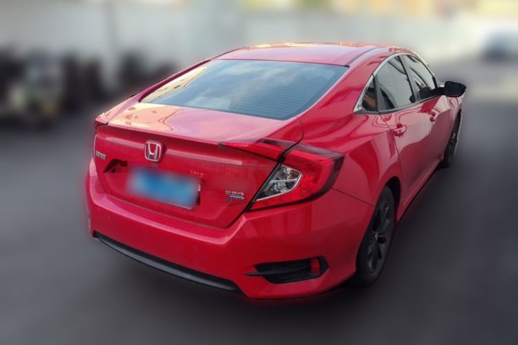 Used Honda Civic 2019 220TURBO CVT Dynamic Edition China VI Rear Right 45 Deg