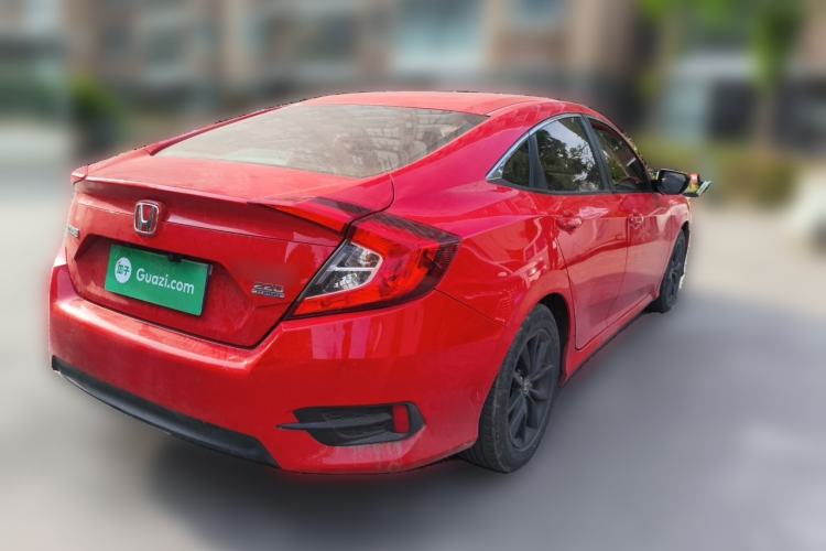 Used Honda Civic 2019 220TURBO CVT Dynamic Edition China VI Rear Right 45 Deg