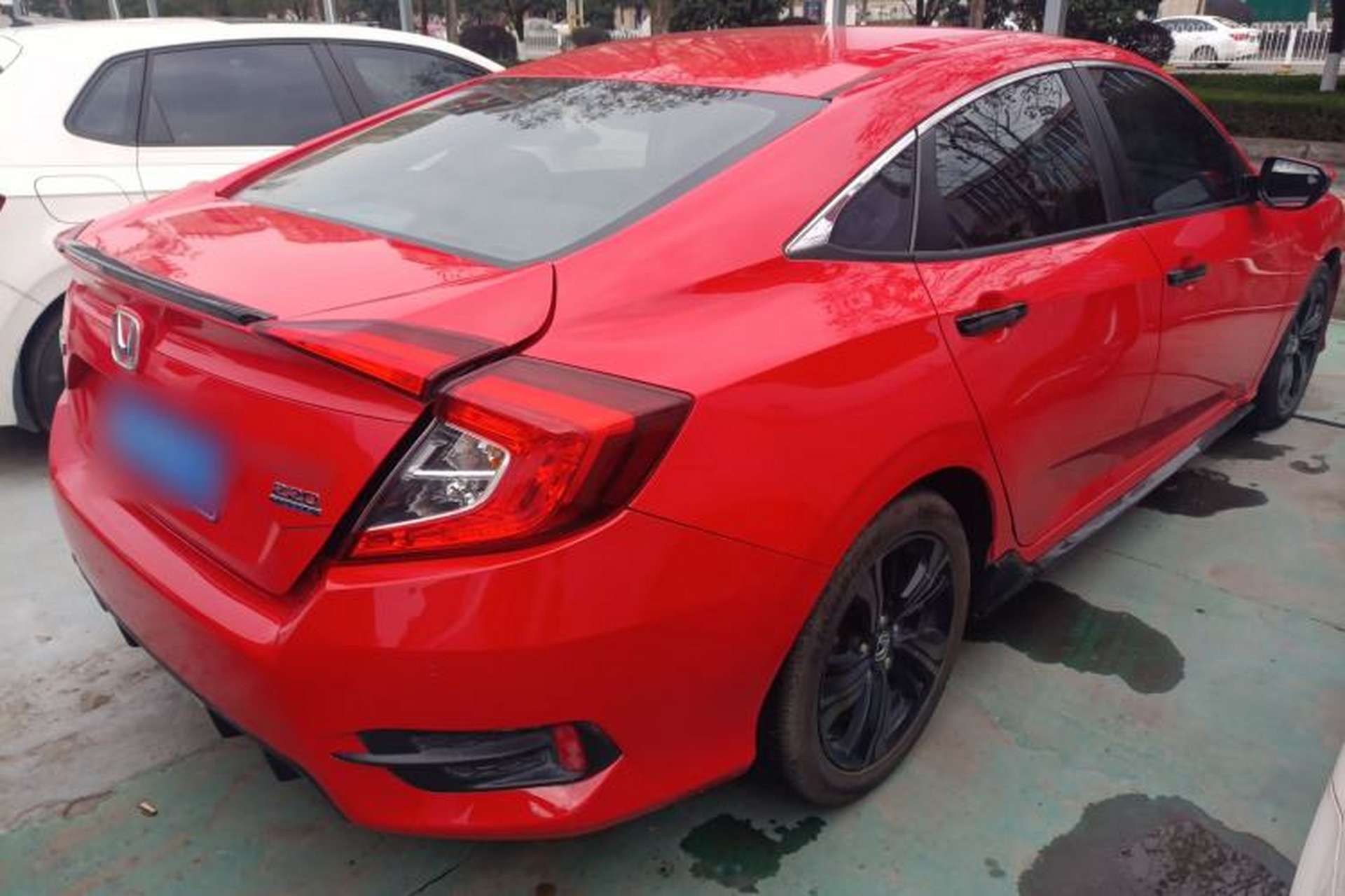 Used Honda Civic 2019 220TURBO CVT Dynamic Edition China VI Emission Standard Rear Right 45 Deg