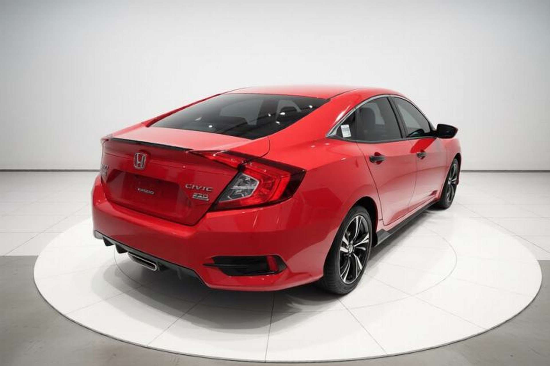 Used Honda Civic 2019 220TURBO CVT Dynamic Edition China VI Emission Standard Rear Right 45 Deg