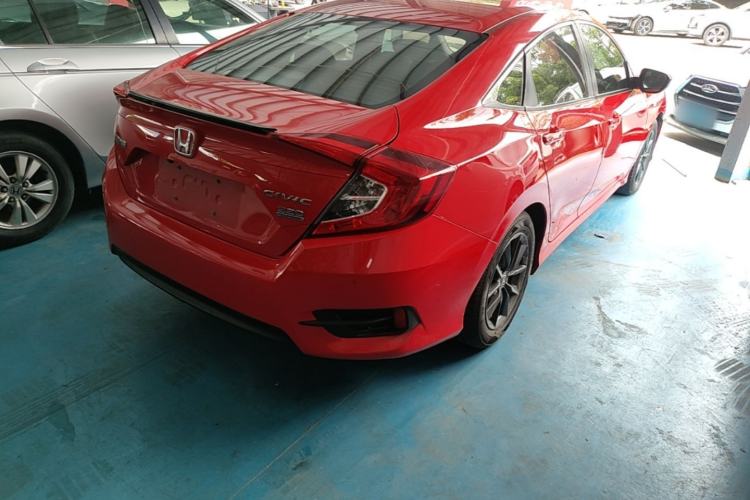 Used Honda Civic 2019 220TURBO CVT Dynamic Edition China VI Rear Right 45 Deg