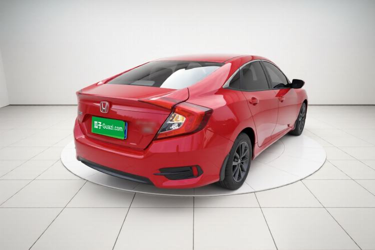 Used Honda Civic 2019 180TURBO CVT Shangdong Edition China VI Rear Right 45 Deg