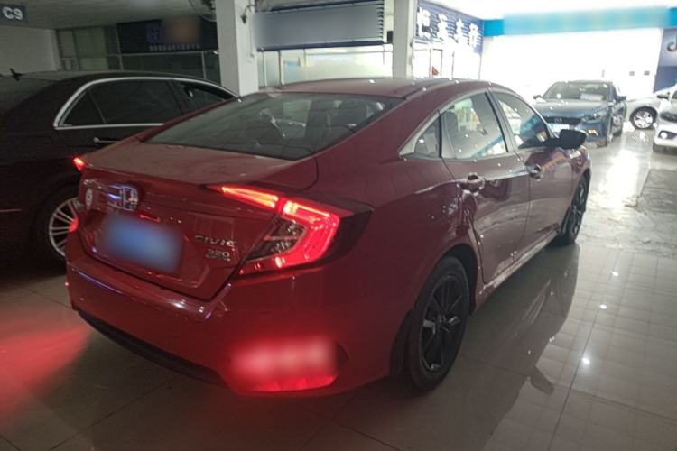 Used Honda Civic 2019 220TURBO CVT Dynamic Edition China VI Rear Right 45 Deg