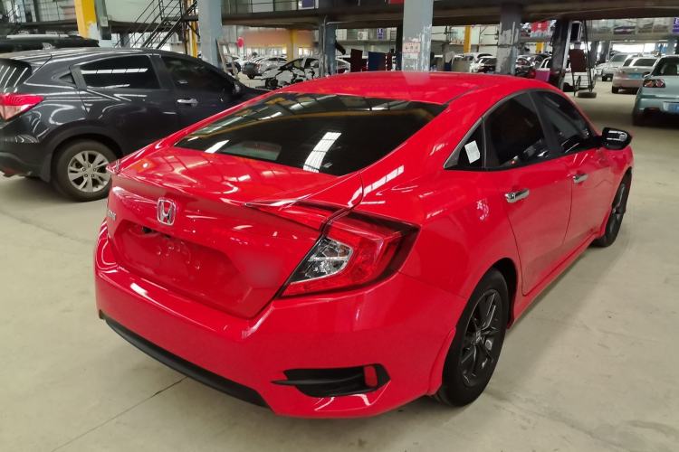 Used Honda Civic 2019 220TURBO CVT Dynamic Edition China VI Rear Right 45 Deg