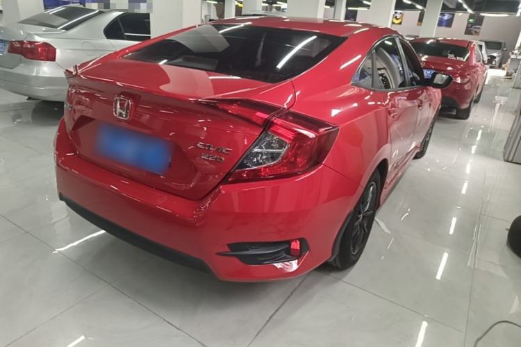 Used Honda Civic 2019 220TURBO CVT Dynamic Edition China VI Rear Right 45 Deg