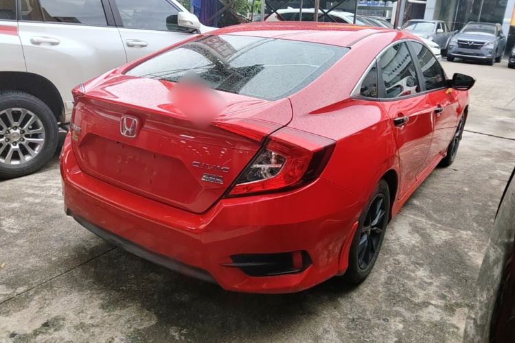 Used Honda Civic 2019 220TURBO CVT Dynamic Edition China V Rear Right 45 Deg