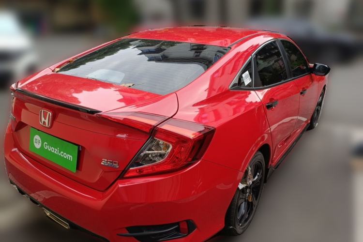 Used Honda Civic 2019 220TURBO CVT Dynamic Edition China VI Emission Standard Rear Right 45 Deg