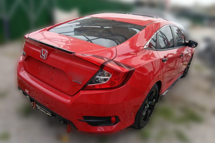 Used Honda Civic 2019 220TURBO CVT Dynamic Edition China VI Emission Standard Rear Right 45 Deg