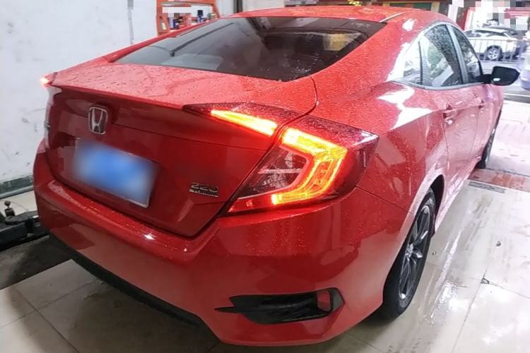 Used Honda Civic 2019 220TURBO CVT Dynamic Edition China VI Rear Right 45 Deg