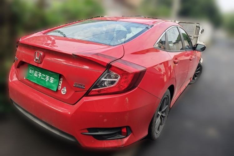 Used Honda Civic 2019 220TURBO CVT Dynamic Edition China V Rear Right 45 Deg