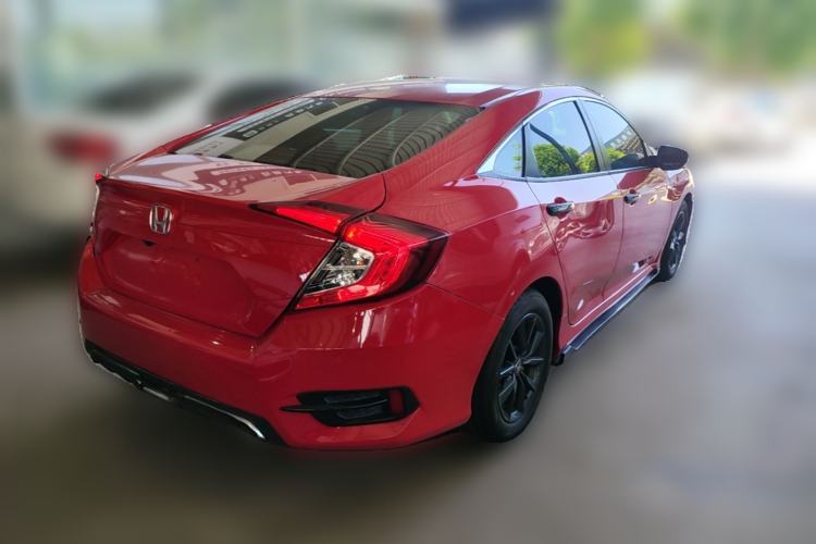 Used Honda Civic 2019 220TURBO CVT Dynamic Edition China VI Rear Right 45 Deg