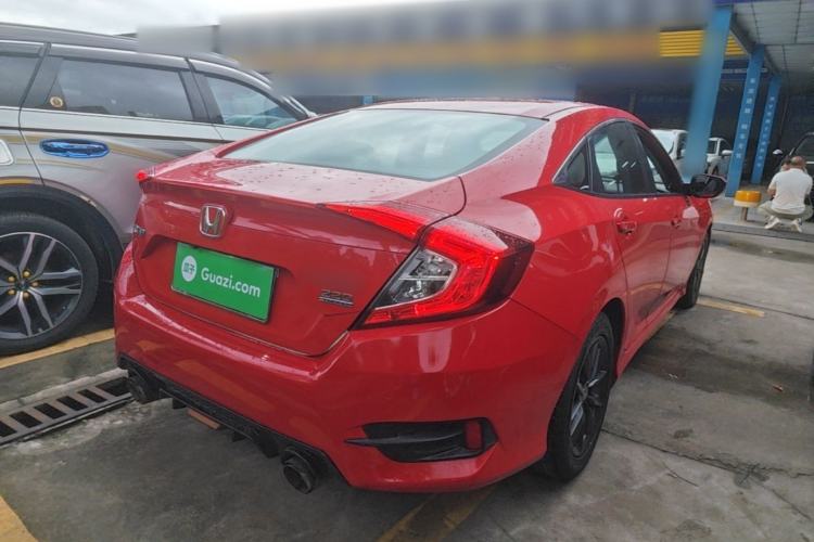 Used Honda Civic 2019 220TURBO CVT Dynamic Edition China VI Rear Right 45 Deg
