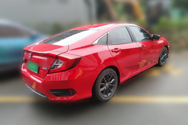 Used Honda Civic 2019 220TURBO CVT Dynamic Edition China VI Rear Right 45 Deg