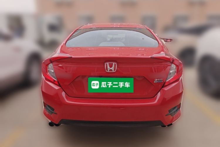 Used Honda Civic 2019 220TURBO CVT Dynamic Edition China VI Rear