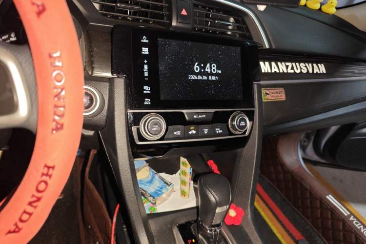 Used Honda Civic 2019 220TURBO CVT Dynamic Edition China VI Emission Standard Audio And AC Panel