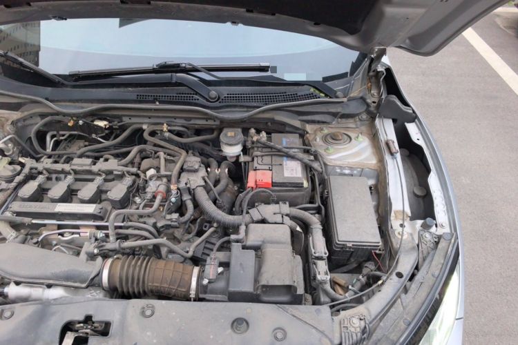 Used Honda Civic 2019 220TURBO CVT Dynamic Edition China VI Engine Bay Left