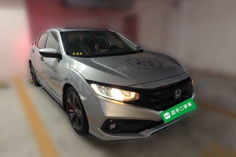 Used Honda Civic 2019 220TURBO CVT Dynamic Edition China VI Emission Standard Front Right 45 Deg