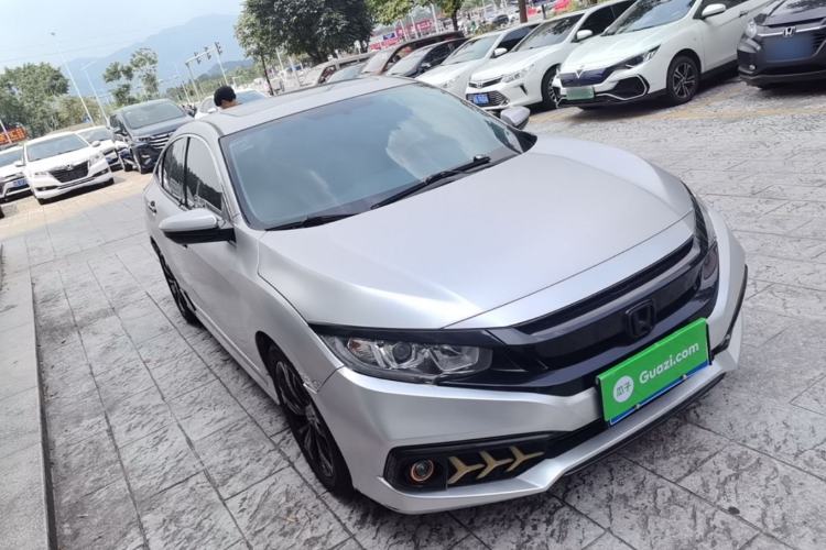 Used Honda Civic 2019 220TURBO CVT Dynamic Edition China VI Emission Standard Front Right 45 Deg
