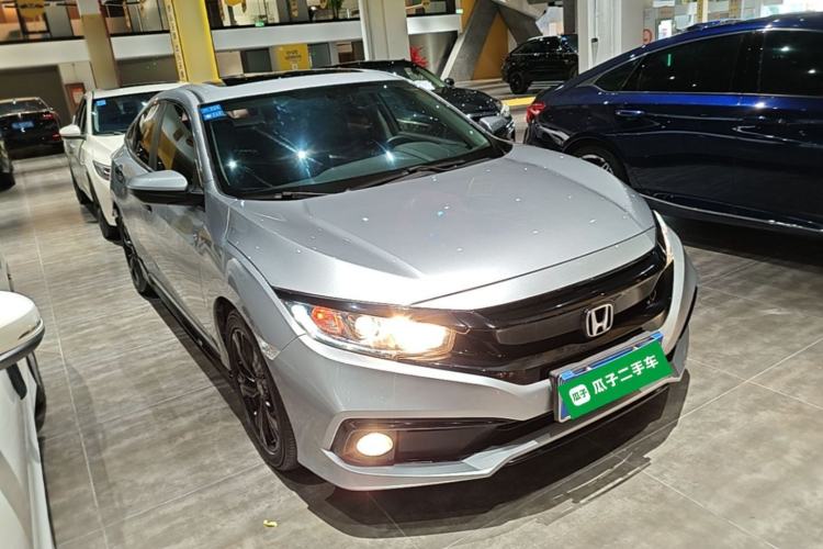 Used Honda Civic 2019 220TURBO CVT Dynamic Edition China VI Emission Standard Front Right 45 Deg
