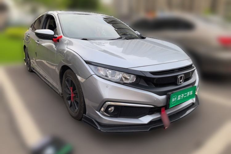 Used Honda Civic 2019 220TURBO CVT Dynamic Edition China VI Front Right 45 Deg