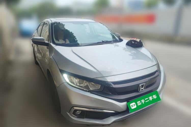Used Honda Civic 2019 220TURBO CVT Dynamic Edition China VI Front Right 45 Deg