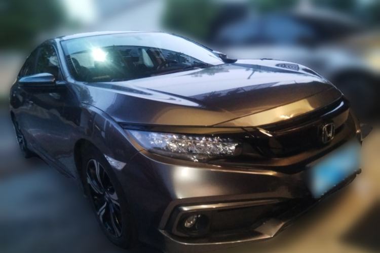 Used Honda Civic 2019 220TURBO CVT Power Edition China VI Emission Standard Front Right 45 Deg