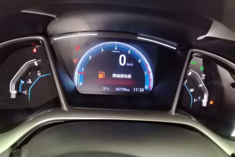Used Honda Civic 2019 220TURBO CVT Dynamic Edition China VI Instrument Cluster