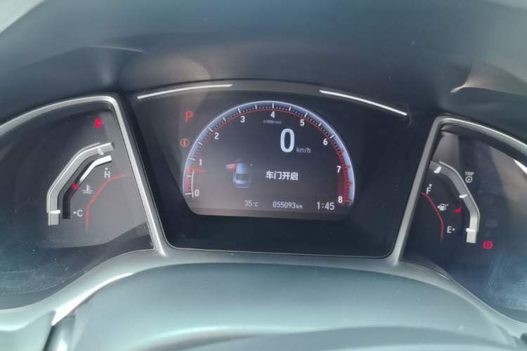 Used Honda Civic 2019 220TURBO CVT Dynamic Edition China VI Emission Standard Instrument Cluster