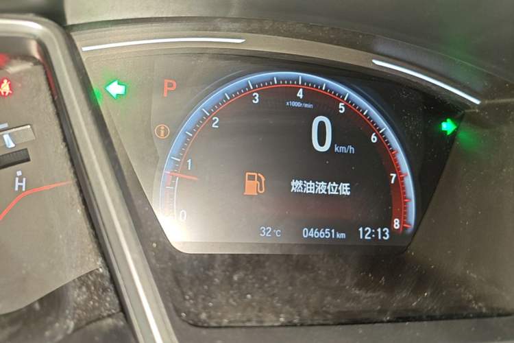 Used Honda Civic 2019 220TURBO CVT Dynamic Edition China VI Emission Standard Instrument Cluster