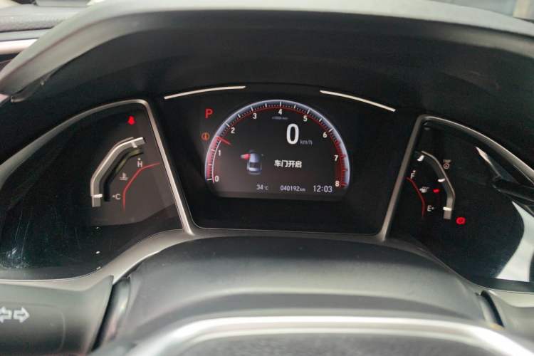 Used Honda Civic 2019 220TURBO CVT Dynamic Edition China VI Emission Standard Instrument Cluster