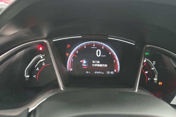 Used Honda Civic 2019 220TURBO CVT Dynamic Edition China VI Emission Standard Instrument Cluster