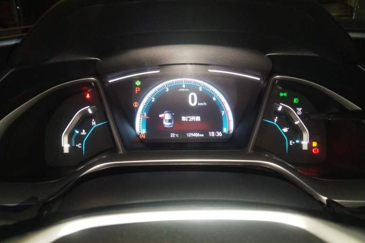 Used Honda Civic 2019 220TURBO CVT Power Edition China VI Emission Standard Instrument Cluster