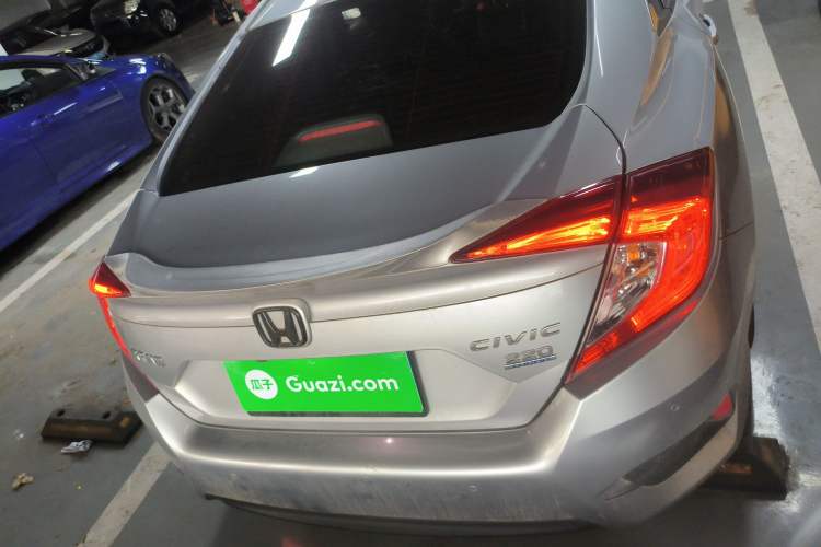 Used Honda Civic 2019 220TURBO CVT Dynamic Edition China VI Rear
