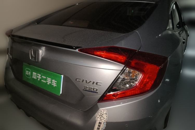 Used Honda Civic 2019 220TURBO CVT Dynamic Edition China VI Emission Standard Rear