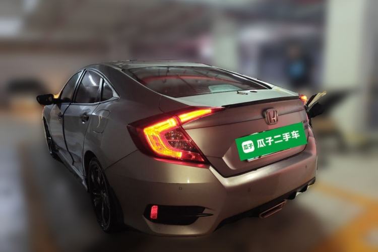 Used Honda Civic 2019 220TURBO CVT Dynamic Edition China VI Emission Standard Rear Left 45 Deg