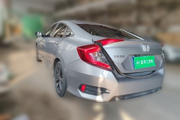 Used Honda Civic 2019 220TURBO CVT Dynamic Edition China VI Rear Left 45 Deg