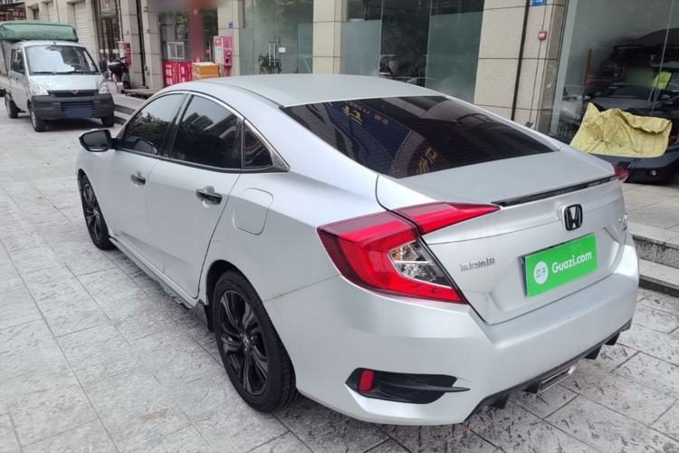 Used Honda Civic 2019 220TURBO CVT Dynamic Edition China VI Emission Standard Rear Left 45 Deg
