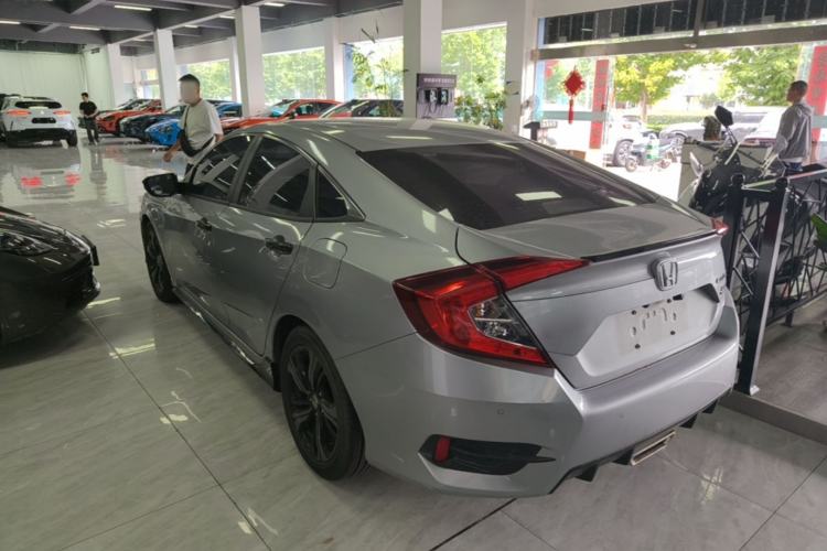 Used Honda Civic 2019 220TURBO CVT Dynamic Edition China VI Emission Standard Rear Left 45 Deg