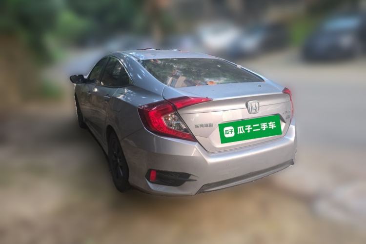 Used Honda Civic 2019 220TURBO CVT Dynamic Edition China V Rear Left 45 Deg