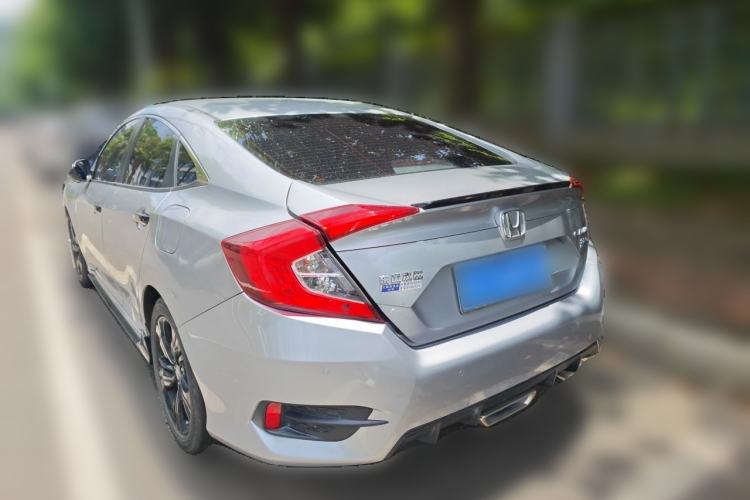 Used Honda Civic 2019 220TURBO CVT Dynamic Edition China VI Emission Standard Rear Left 45 Deg