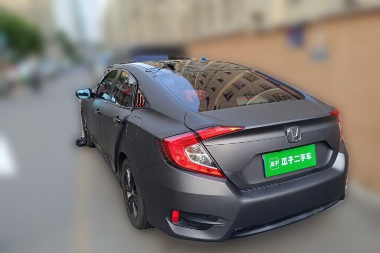 Used Honda Civic 2019 220TURBO CVT Dynamic Edition China VI Rear Left 45 Deg
