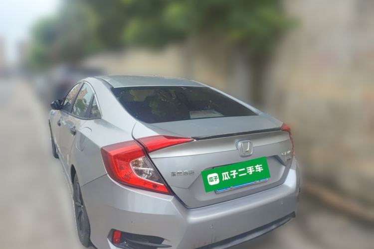 Used Honda Civic 2019 220TURBO CVT Dynamic Edition China VI Rear Left 45 Deg