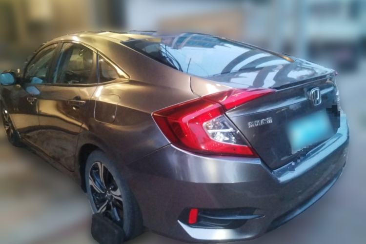 Used Honda Civic 2019 220TURBO CVT Power Edition China VI Emission Standard Rear Left 45 Deg