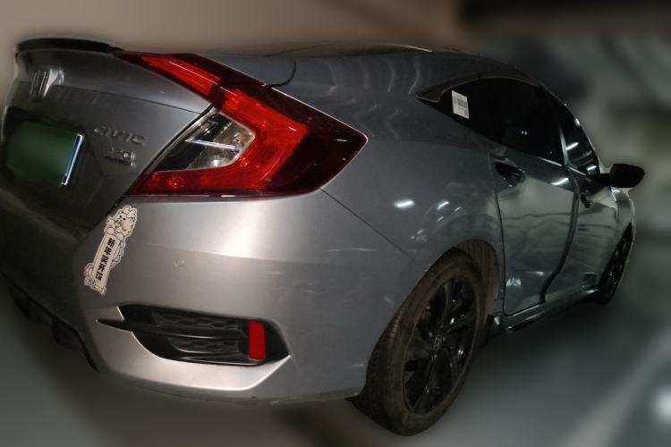 Used Honda Civic 2019 220TURBO CVT Dynamic Edition China VI Emission Standard Rear Right 45 Deg